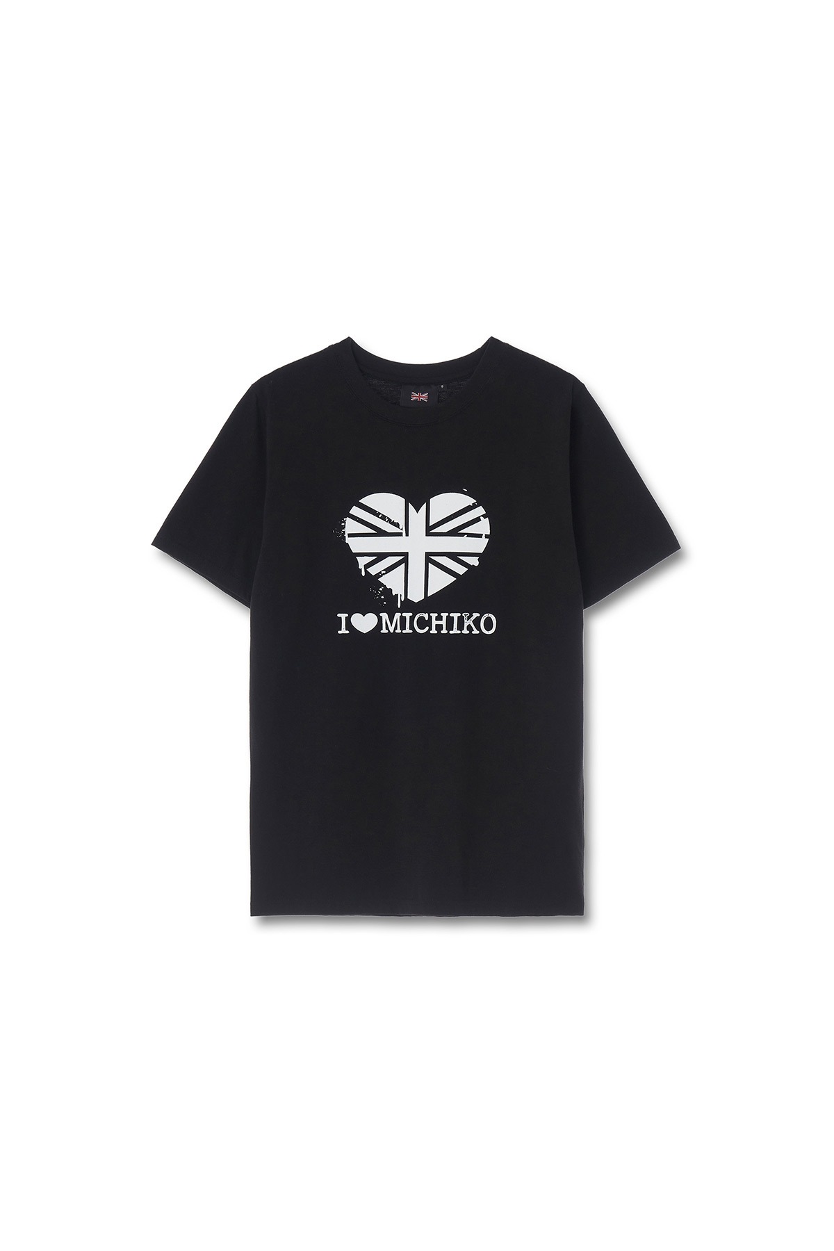 MELTING UNION JACK TOP BLACK_RELAXED FIT